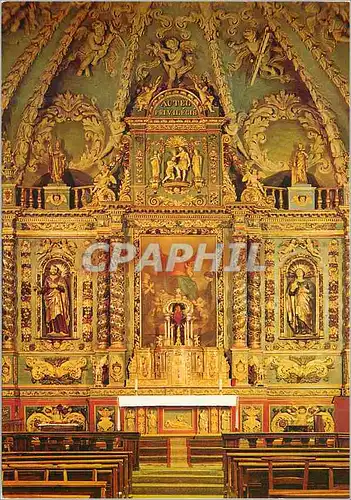 Cartes postales moderne Valloire 1430m l'Eglise Maitre Autel du XVIIe s