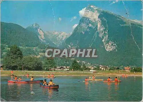 Cartes postales moderne Samoens Station d'Ete et d'Hiver Le Lac et le Criou 2707 m