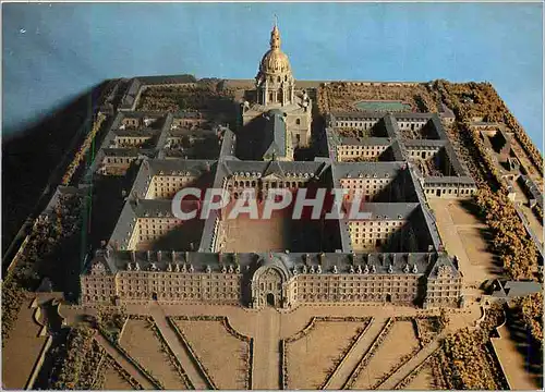 Moderne Karte Musee de l'Armee Paris Detail du Plan Relief de l'Hotel des Invalides Militaria