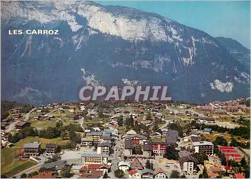 Moderne Karte Les Carroz (Haute Savoie) alt 1140 1850 m