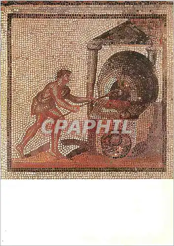 Moderne Karte Saint Germain en Laye Musee des Antiquites Nationales Mosaique de Saint Romain en Gal (Rhone) Le
