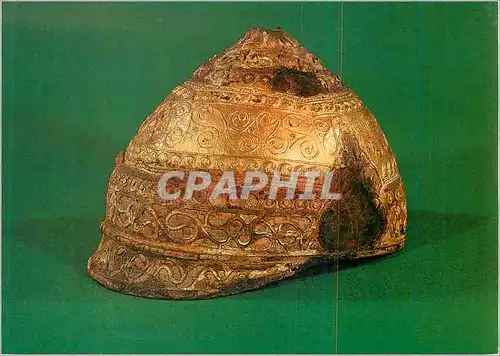 Moderne Karte Saint Germain en Laye Musee des Antiquites Nationales Casque d'Amfreville (Eure) IIIe IIe Siecle