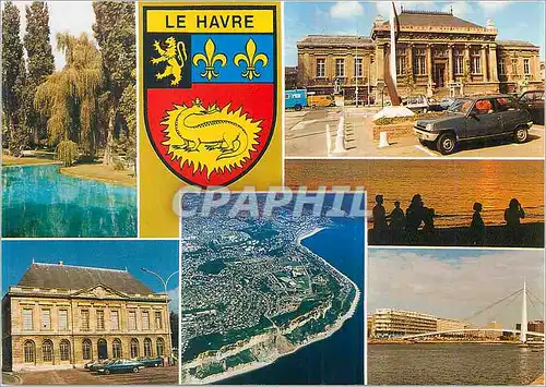 Moderne Karte Le Havre (Seine Maritime) Vues diverses