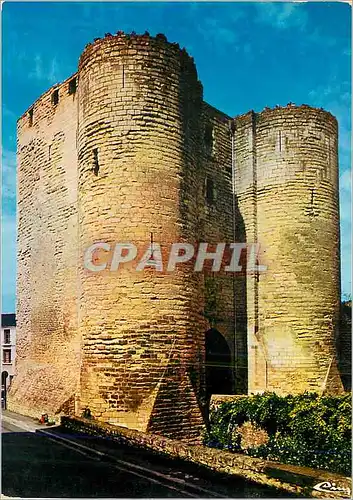 Moderne Karte Thouars (Deux Sevres) Tour Porte au Prevost (XIIIe S) Par Cette Porte Du Guesclin fit son Entree