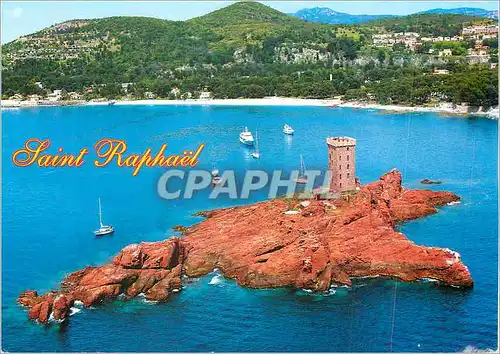 Cartes postales moderne Saint Raphael (Var) L'Ile d'Or La Cote d'Azur France