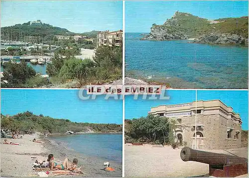 Cartes postales moderne Souvenir de l'Ile des Embiez Lumiere et Beaute de la Cote d'Azur