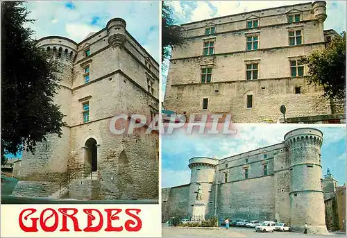 Cartes postales moderne Gordes Le Chateaux XIVe Siecle