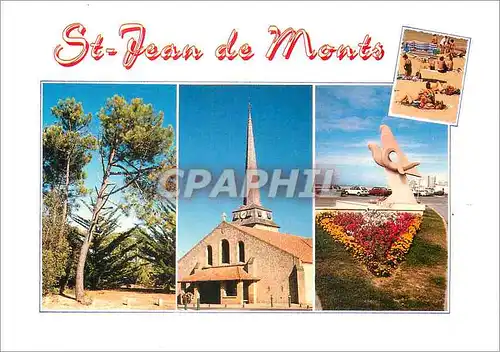 Cartes postales moderne Saint Jean de Monts (Vendee) Station Balneaire Reputee Vue Diverses