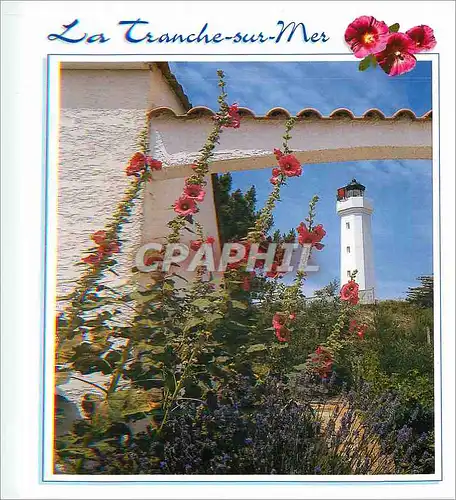 Moderne Karte La Tranche sur Mer Vendee Le Phare du Grouin