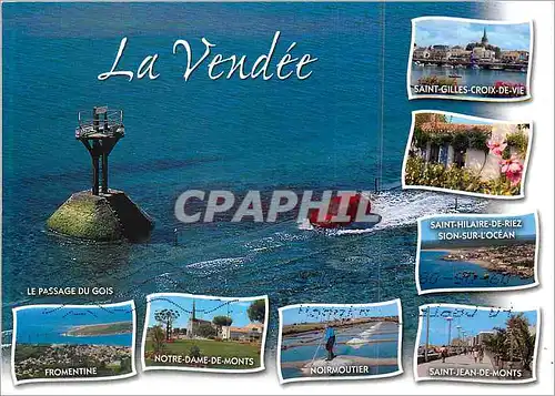 Cartes postales moderne La Vendee Fromentine Notre Dame de Monts Noirmoutier Saint Hilaire de Riez