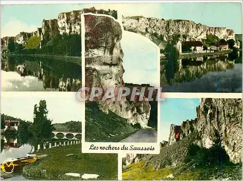 Moderne Karte Les Rochers du Saussois (Yonne) Centre d'Etrainement du Club