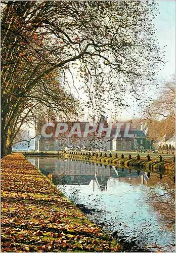 Moderne Karte Chateau de Courances par Milly La Foret