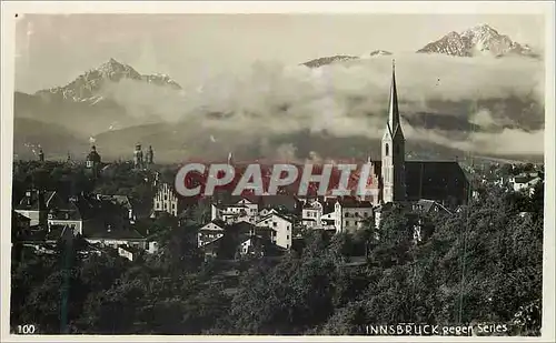 Moderne Karte Innsbruck Gegen Serles