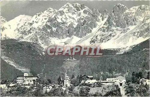 Cartes postales moderne Innsbruck Hungerburg mit Nordkette
