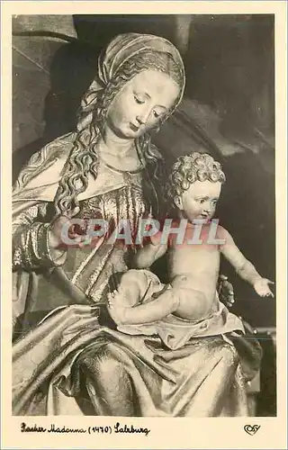 Cartes postales moderne Salzburg Pacher Madonna (1470)