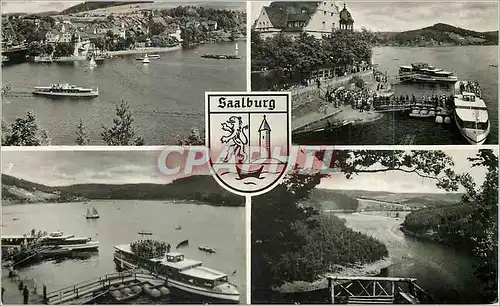 Cartes postales moderne Salzburg Saale Bateau