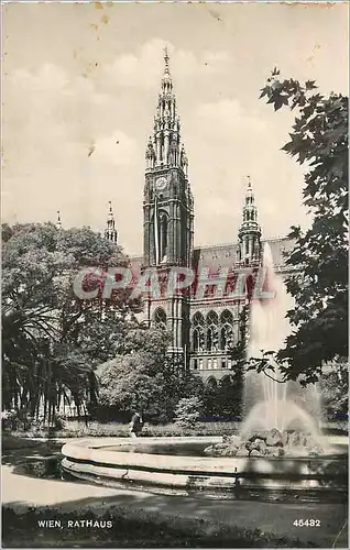 Cartes postales moderne Wien Rathaus