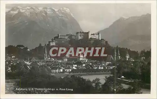 Cartes postales moderne Salzburg g d Tennengebirge u Pass Lueg