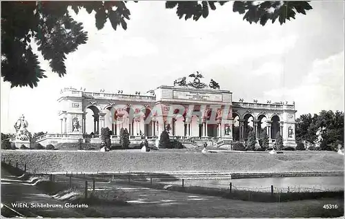 Moderne Karte Wien Schonbrunn Gloriette