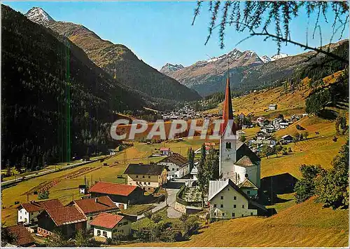 Moderne Karte Tirol St Jakob am Arlberg 1295 m