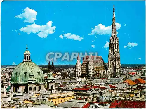 Moderne Karte Vienne Cathedrale de St Etienne