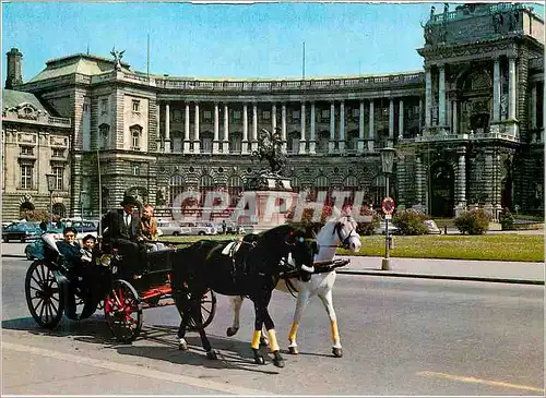 Cartes postales moderne Wien Attelage Cheval