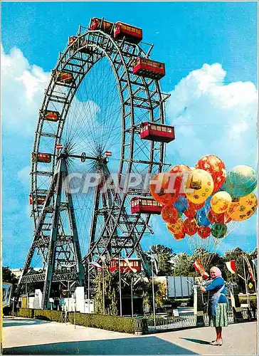 Cartes postales moderne Vienne Le Prater et la Roue Geante