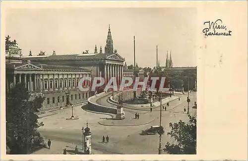 Moderne Karte Wien Parlament