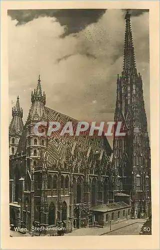 Moderne Karte Wien Stephansdom