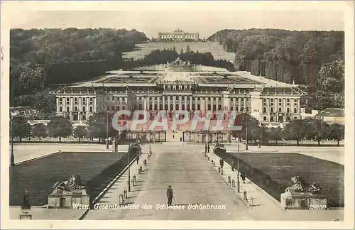 Cartes postales moderne Wien Gesamtansicht des Schlosses Schonbrunn