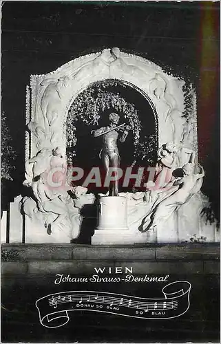 Cartes postales moderne Wien Johann Strauss Denkmal