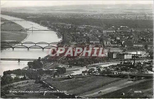 Cartes postales moderne Wien Panorama von der Hohenstrasse