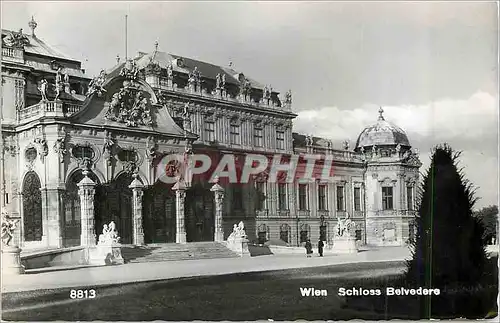 Moderne Karte Wien Schloss Belvedere