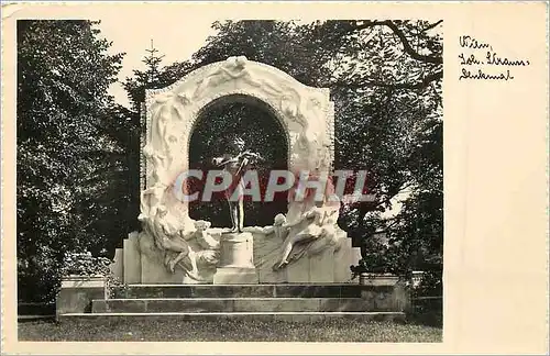 Cartes postales moderne Wien Ish Denkmal Johann Strauss