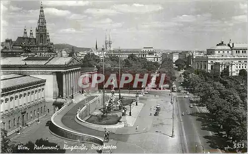 Cartes postales moderne Wien Parlament RingstaBe Burtheater