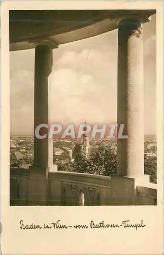 Cartes postales moderne Baden bei Wien vom Beethoven Tempel