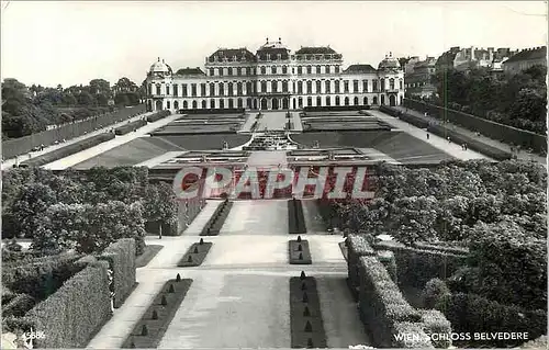 Cartes postales moderne Wien Schloss Belvedere