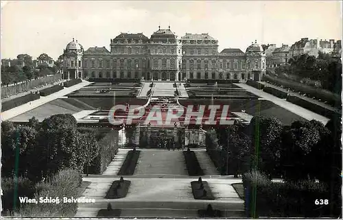 Moderne Karte Wien Schloss Belvedere