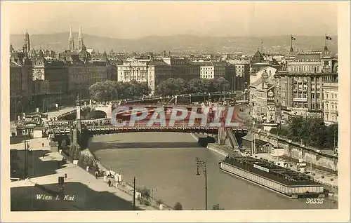 Cartes postales moderne Wien L Kai