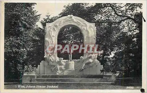 Cartes postales moderne Wien Johann Strauss Denkmal