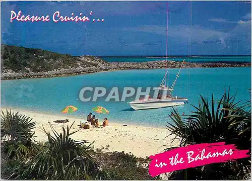 Cartes postales moderne Pleasure Cruisin in the Bahamas Bateau