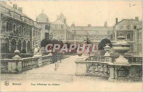 Cartes postales Beloeil Cour d'Honneur du Chateau
