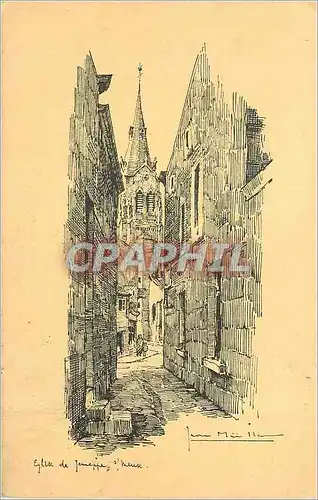 Cartes postales  Eglise de Jemappe sur Meuse