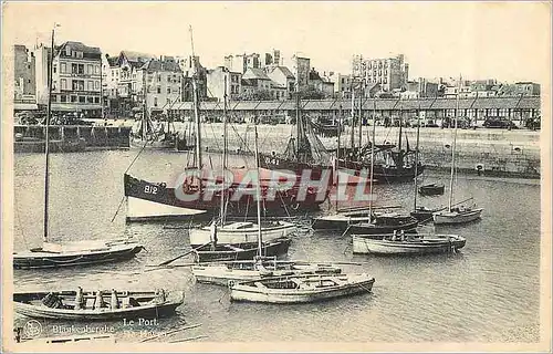 Ansichtskarte AK Blankenberghe Le Port Bateaux de peche