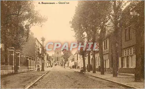 Cartes postales Bonsecours Grand'rue