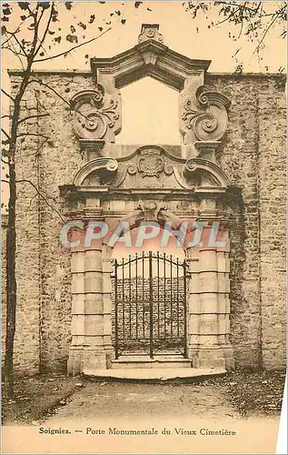 Cartes postales Soignies Porte Monumentale du Vieux Cimetiere