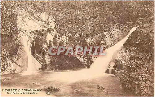 Cartes postales Vallee du Ninglinspo Les Chutes de la Chaudiere