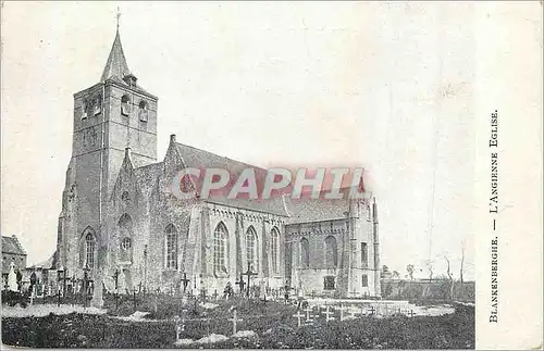 Cartes postales Blankenberghe L'Angienne Eglise