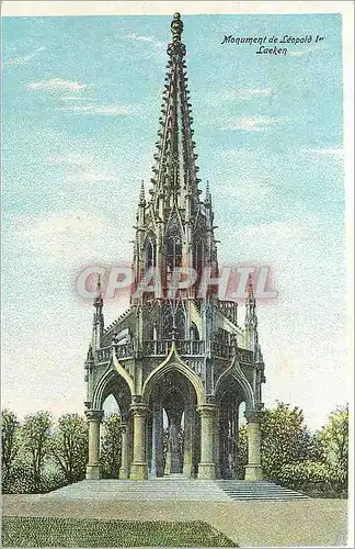 Cartes postales Laeken Monument de Leopold Ier