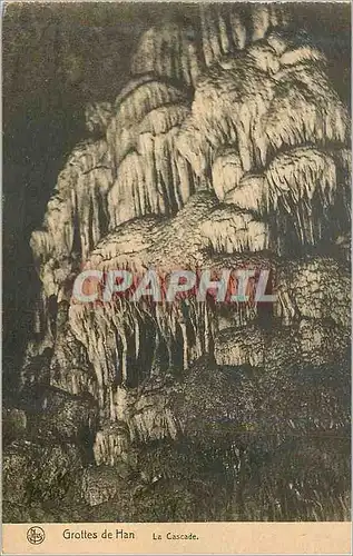 Cartes postales Grotte de Han La Cascade